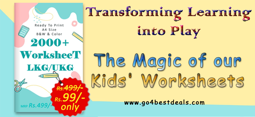 Transforming Learning into Play: The Magic of our Kids' Worksheets